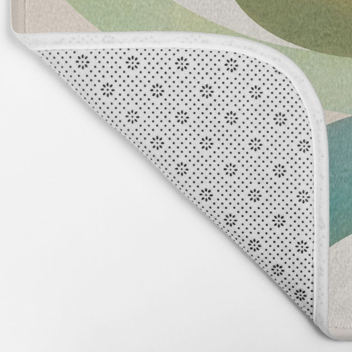Mid-Century Modern Abstract Art 03 Bath Mat Gallery Image 2
