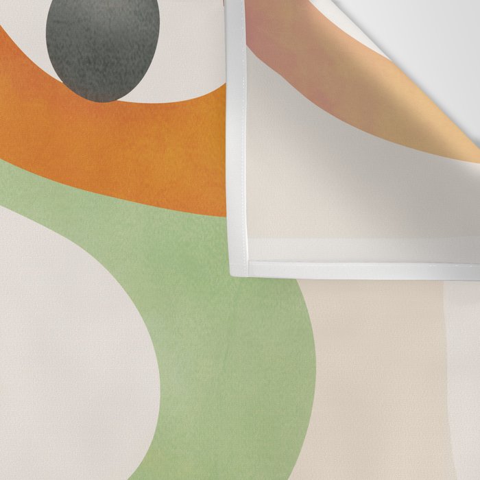 Mid-Century Modern Abstract Art 03 Wall Tapestry Gallery Image 3