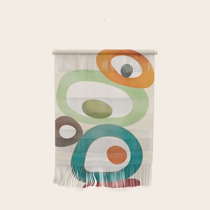 Mid-Century Modern Abstract Art 03 Wall Hanging Gallery Image 1