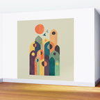 Ancient city Wall Mural Gallery Image 2