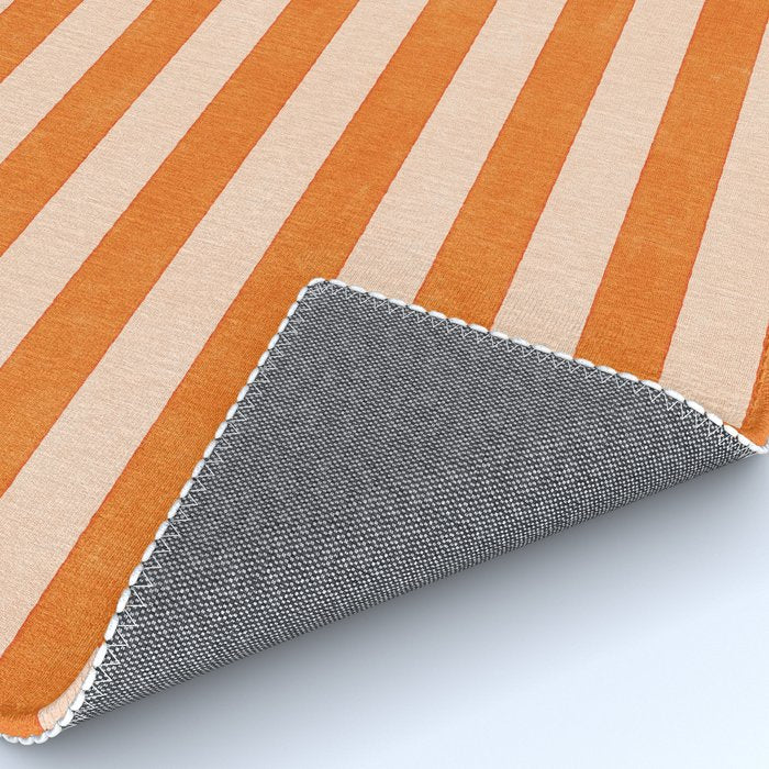 STRIPES 001 D - Pumpkin Rug Gallery Image 4