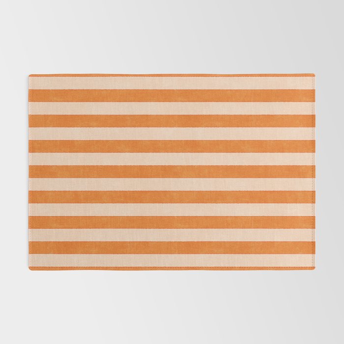 STRIPES 001 D - Pumpkin Rug Gallery Image 2