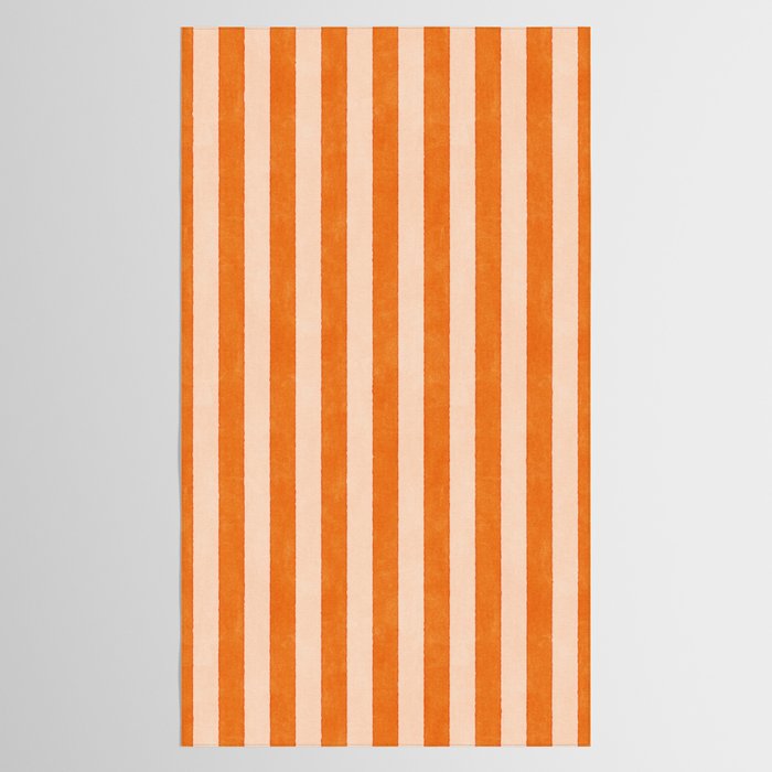 STRIPES 001 D - Pumpkin Tablecloth Gallery Image 2