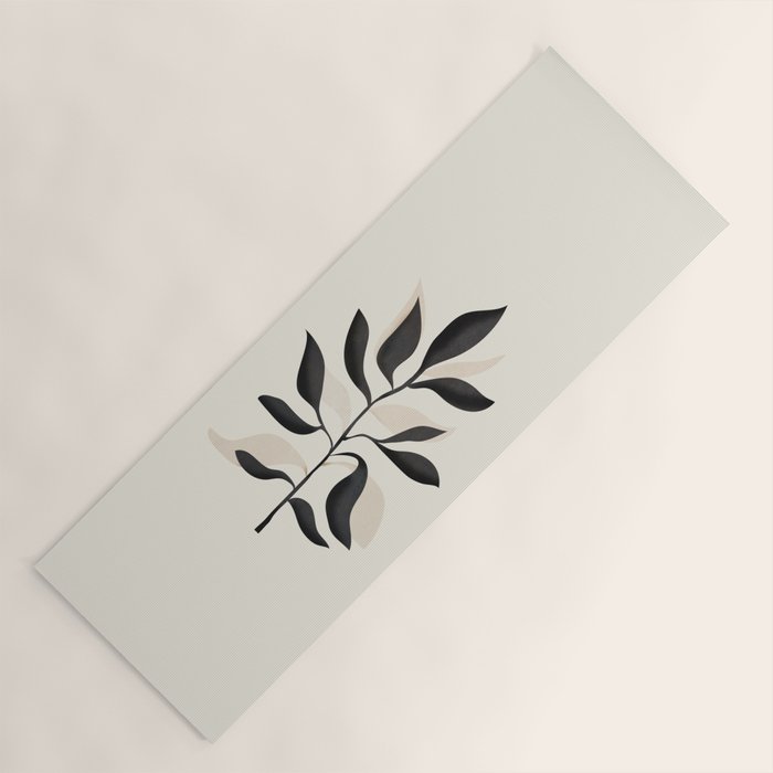 Abstract Minimal Plant 2 Yoga Mat Gallery Image 1