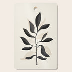 Abstract Minimal Plant 2 Cutting Board Gallery Image 1