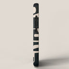 Organic Contemporary Modern Shapes 01 iPhone Case Gallery Image 2