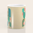 Mid-century tropical birds Coffee Mug Gallery Image 4