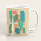 Mid-century tropical birds Coffee Mug Gallery Image 1