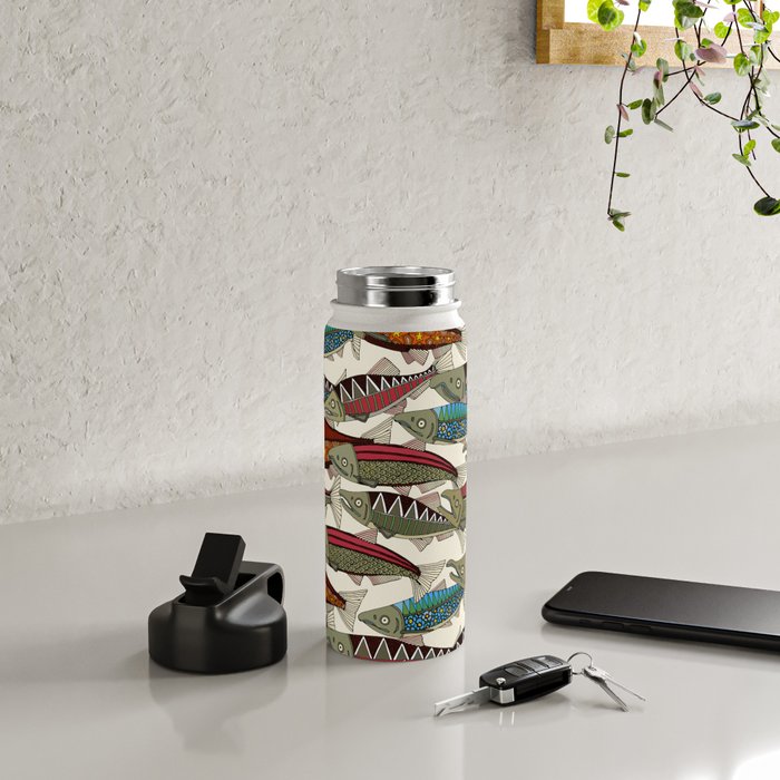 Alaskan salmon pearl Water Bottle Gallery Image 4