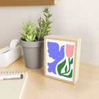 Abstract colorful flower nature art Mini Art Print Gallery Image 2