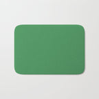 Green Solid Color Bath Mat Gallery Image 1