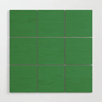 Green Solid Color Wood Wall Art Gallery Image 1