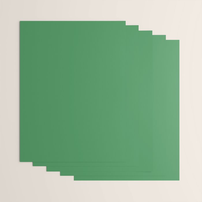 Green Solid Color Wrapping Paper Gallery Image 3