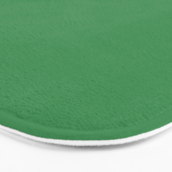 Green Solid Color Bath Mat Gallery Image 3