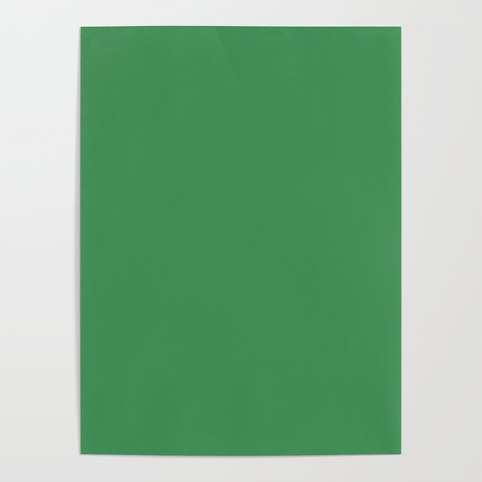 Green Solid Color Poster Gallery Image 4