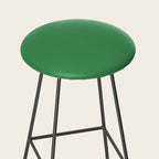Green Solid Color Stool Gallery Image 2