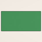 Green Solid Color Desk Mat Gallery Image 3