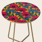 Red poppies and blue cornflowers Side Table Gallery Image 2