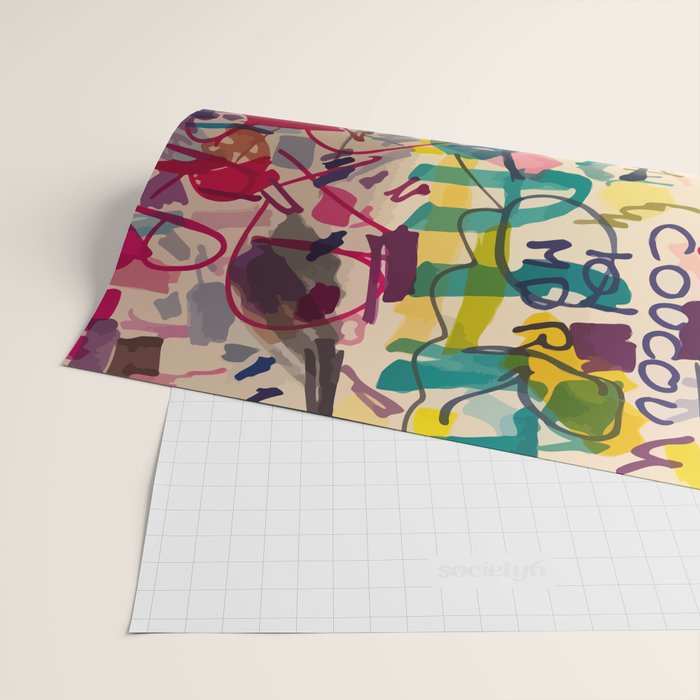 Urban Graffiti Paper Street Art Wrapping Paper Gallery Image 2