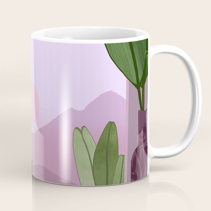Tropical Morning Sunrise Landscape Coffee Mug Gallery Image 1