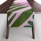 Tropical Morning Sunrise Landscape Table Runner Gallery Image 1
