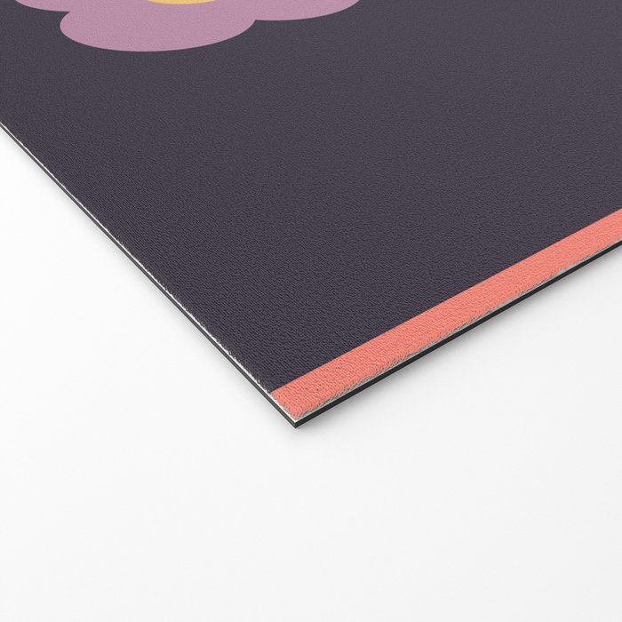 Minimal geometric abstraction Rainbow, Flower, Sun and Moon  Welcome Mat Gallery Image 2