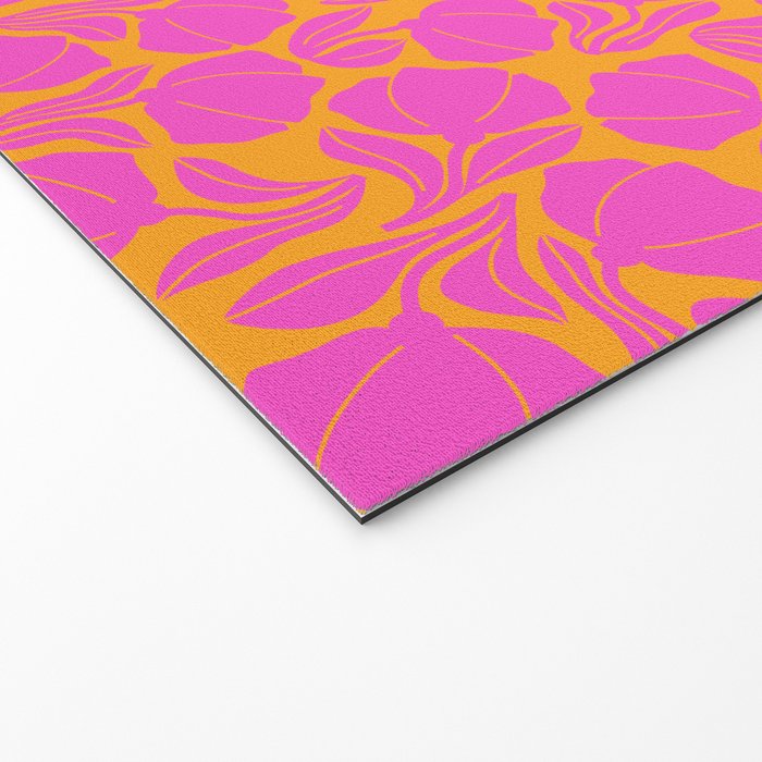 Boho Blooms - Hot Pink Welcome Mat Gallery Image 2
