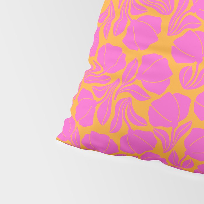 Boho Blooms - Hot Pink Pillow Sham Gallery Image 4