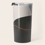 Minimal Abstract Art 3 Travel Mug Gallery Image 3