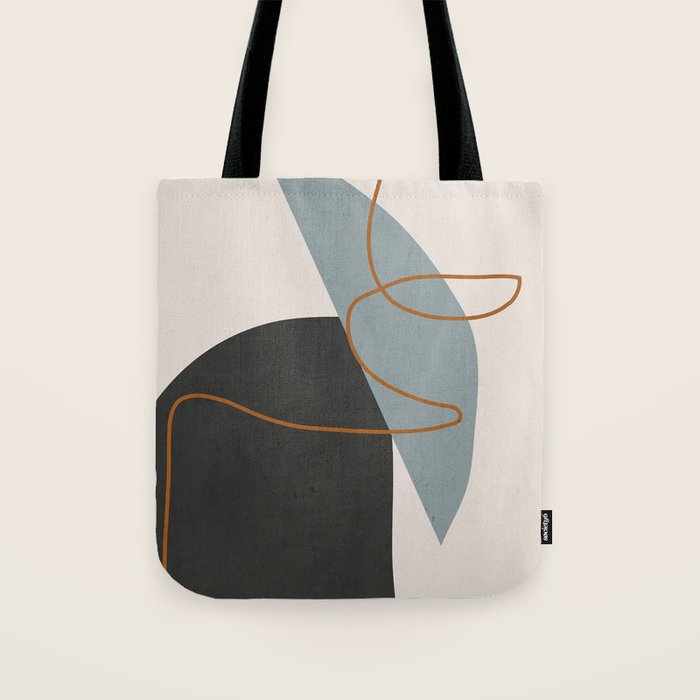 Minimal Abstract Art 3 Tote Bag Gallery Image 1