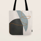 Minimal Abstract Art 3 Tote Bag Gallery Image 1