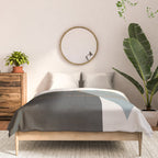 Minimal Abstract Art 3 Comforter Gallery Image 3