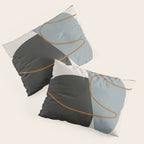 Minimal Abstract Art 3 Pillow Sham Gallery Image 3