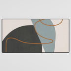 Minimal Abstract Art 3 Desk Mat Gallery Image 3
