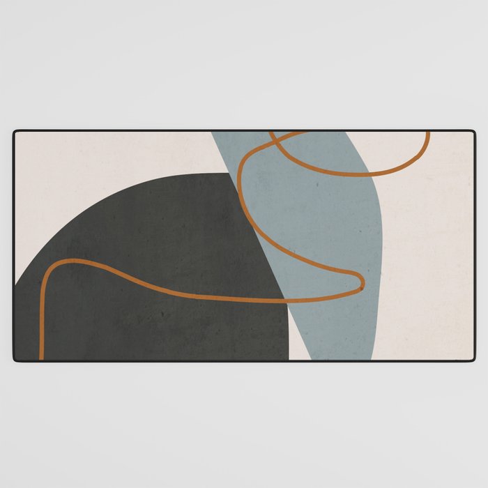 Minimal Abstract Art 3 Desk Mat Gallery Image 3