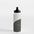 Minimal Abstract Art 3 Water Bottle Gallery Image 3