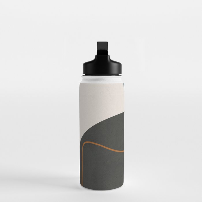 Minimal Abstract Art 3 Water Bottle Gallery Image 3