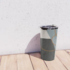 Minimal Abstract Art 3 Travel Mug Gallery Image 4