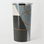 Minimal Abstract Art 3 Travel Mug Gallery Image 1