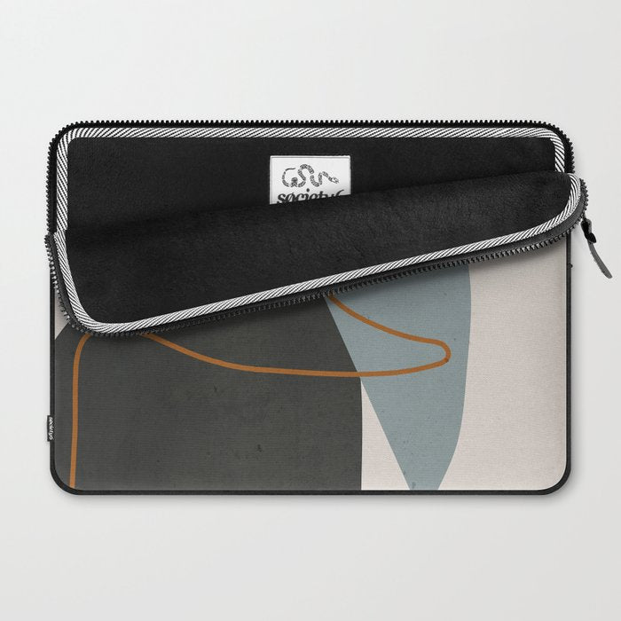 Minimal Abstract Art 3 Laptop Sleeve Gallery Image 2