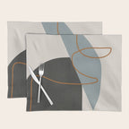 Minimal Abstract Art 3 Placemat Gallery Image 1