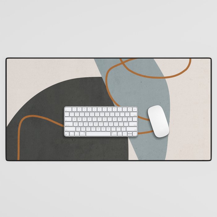 Minimal Abstract Art 3 Desk Mat Gallery Image 1