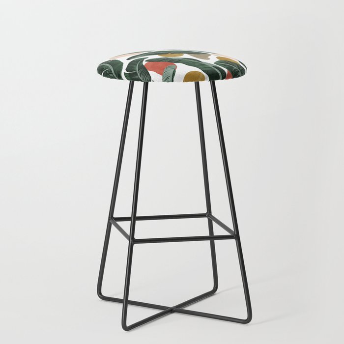 Modern banana leaf Stool Gallery Image 1