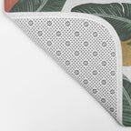 Modern banana leaf Bath Mat Gallery Image 2