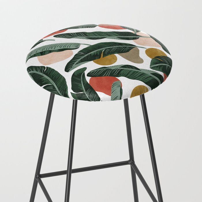 Modern banana leaf Stool Gallery Image 2