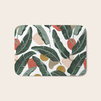 Modern banana leaf Bath Mat Gallery Image 1