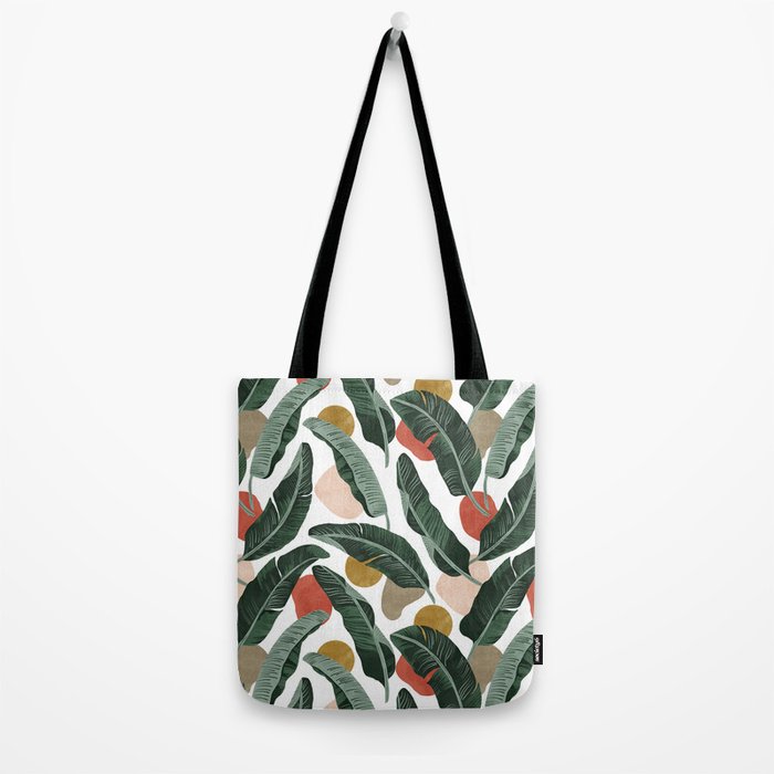 Modern banana leaf Tote Bag Gallery Image 2