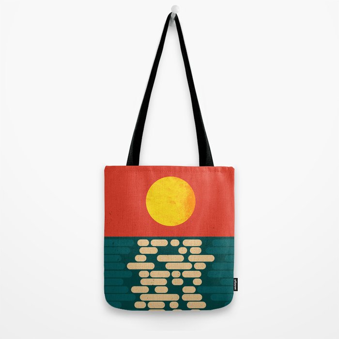 Sun Over The Sea - Afternoon Tote Bag Gallery Image 2