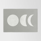 Lunar Eclipse - White Grey Rug Gallery Image 2