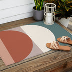 Abstract Geometric 01D Outdoor Rug Gallery Image 2